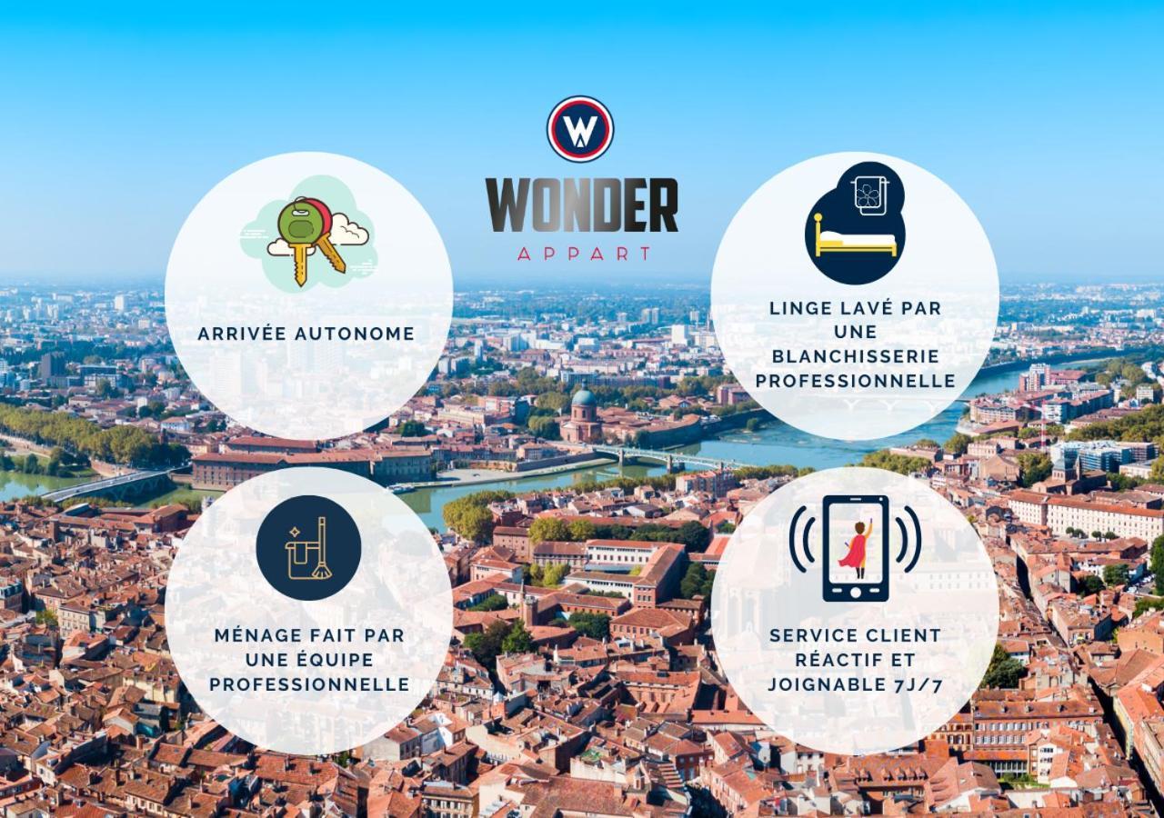 404 · Wonder Appart - Vue Garonne - Toulouse Exterior foto